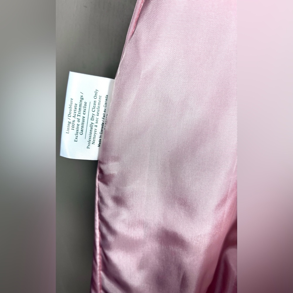 DANIER Suede Pink Sheath Dress - Picture 4 of 5